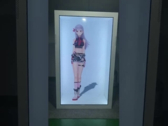 50 ইঞ্চি স্বচ্ছ এলসিডি ভিট্রেজ উইন্ডোজ অ্যান্ড্রয়েড সিস্টেম এলসিডি ডিসপ্লে বক্স