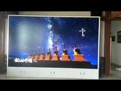 বাণিজ্যিক এলসিডি টিভি ওয়াল ৪৬ ইঞ্চি ১.৮ মিমি ফ্লোর স্ট্যান্ডিং বিজ্ঞাপন স্প্লাইসিং ওয়াল