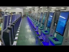 সিই মেডিকেল বিলিং টাচ স্ক্রিন সেলফ সার্ভিস কিওস্ক 32 ইঞ্চি হাসপাতাল চেক ইন কিওস্ক