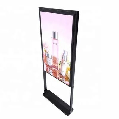 200W ফ্লোর স্ট্যান্ডিং উচ্চ উজ্জ্বলতা বিজ্ঞাপন প্রদর্শন 55 ইঞ্চি 16:9 উইন্ডো জন্য