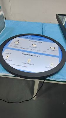 23.1 ইঞ্চি এলসিডি বিজ্ঞাপন প্রদর্শন HDMI/VGA/AV/USB ইনপুট এবং ডিজিটাল সিগনেজের জন্য 350cd/m2 উজ্জ্বলতা