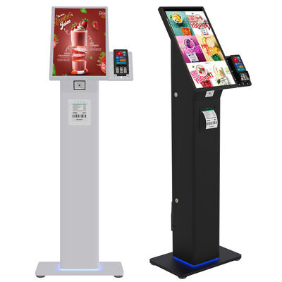 1920X1080 রেজোলিউশন এবং বহু-ভাষা সমর্থন সহ 10-পয়েন্ট ক্যাপাসিটিভ টাচ সেলফ অর্ডারিং কিওস্ক