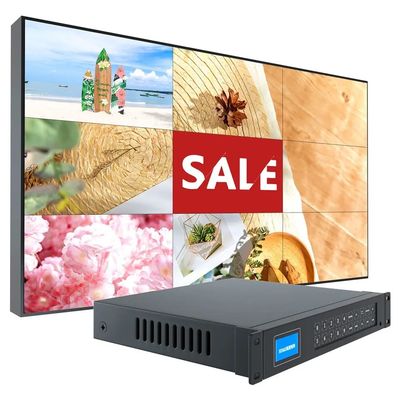 ৫৫ ইঞ্চি ০.৮৮ মিমি এলসিডি স্প্লাইসিং ওয়াল অতি সংকীর্ণ এজ টিভি ওয়াল প্রসেসর কন্ট্রোলার